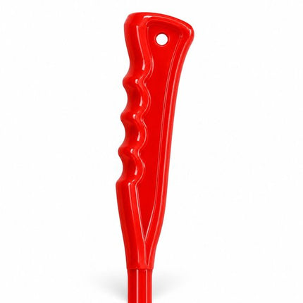 Kwispelz Ballenwerper voor honden - 65 cm - Werpstok - Ballenwerper - Hondenspeelgoed - Incl. 3 tennisballen - Rood/Geel/Blauw
